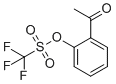 结构式 CAS# 129849-05-4, 2-乙酰基苯基三氟甲烷磺酸酯