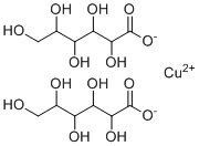 结构式 CAS# 13005-35-1, D-葡萄糖酸铜