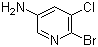 structure of CAS# 130284-52-5, 5-Amino-2-bromo-3-chloropyridine;2-Bromo-3-chloro-5-aminopyridine