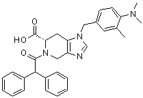 结构式 CAS# 130663-39-7, PD 123319