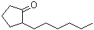2-Hexylcyclopentanone molecular structure (CAS 13074-65-2)