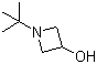 structure of CAS# 13156-04-2, 1-tert-Butylazetidin-3-ol;1-tert-Butyl-3-azetidinol