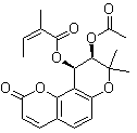 结构式 CAS# 13161-75-6, 北美芹素