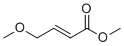 structure of CAS# 13168-99-5, 4-Methoxybut-2-enoic acid methyl ester;methyl (E)-4-methoxybut-2-enoate