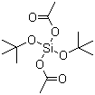 结构式 CAS# 13170-23-5, 二叔丁氧基二乙酰氧基硅烷