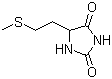 structure of CAS# 13253-44-6, 5-(2-Methylthioethyl)hydantoin;5-[2-(methylthio)ethyl]imidazolidine-2,4-dione