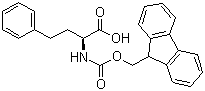 结构式 CAS# 132684-59-4, (S)-N-芴甲氧羰酰基高苯丙氨酸