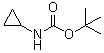 结构式 CAS# 132844-48-5, N-(环丙基)氨基甲酸叔丁酯