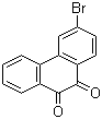 structure of CAS# 13292-05-2, 3-Bromo-9,10-phenanthrenequinone;3-Bromophenanthrenequinone