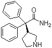 结构式 CAS# 133099-11-3, (S)-alpha,alpha-二苯-3-吡咯烷乙酰胺