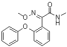 structure of CAS# 133408-50-1, Metominostrobin (E);(E)-2-(Methoxyimino)-N-methyl-2-(2-phenoxyphenyl)acetamide; Metominostrobin