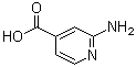 结构式 CAS# 13362-28-2, 2-氨基异烟酸; 2-氨基-4-吡啶羧酸
