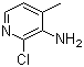 结构式 CAS# 133627-45-9, 2-氯-3-氨基-4-甲基吡啶