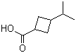 结构式 CAS# 13363-91-2, 3-异丙基环丁基甲酸