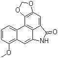 structure of CAS# 13395-02-3, Aristolactam I;Aristolactam; Aristololactam; Aristololactam I; 8-Methoxybenzo[f]-1,3-benzodioxolo[6,5,4-cd]indol-5(6H)-one