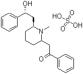 structure of CAS# 134-64-5, Lobeline sulfate