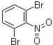 2,6-二溴硝基苯分子结构 (CAS 13402-32-9)