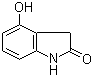 4-羟基-2-吲哚酮分子结构 (CAS 13402-55-6)