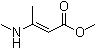 structure of CAS# 13412-12-9, 3-Methylaminobut-2-enoic acid methyl ester;Methyl beta-(methylamino)crotonate