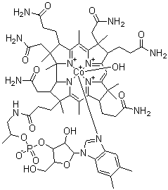 structure of CAS# 13422-51-0, Hydroxocobalamin;Vitamin B12b