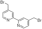 structure of CAS# 134457-14-0, 4,4'-Bis(bromomethyl)-2,2'-bipyridine