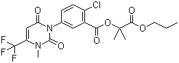 结构式 CAS# 134605-64-4, 氟丙嘧草酯
