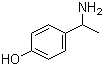 structure of CAS# 134855-87-1, 4-(1-Aminoethyl)phenol;1-(4-Hydroxyphenyl)ethylamine