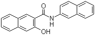 3-Hydroxy-N-2-naphthyl-2-naphthamide molecular structure (CAS 135-64-8)