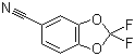 结构式 CAS# 135132-34-2, 5-氰基-2,2-二氟-1,3-苯并二恶茂