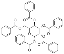 structure of CAS# 13526-09-5, 1,2,3,4,6-PENTA-O-BENZOYL-beta-D-MANNOPYRANOSE;[(2R,3R,4S,5S,6S)-3,4,5,6-tetrabenzoyloxyoxan-2-yl]methyl benzoate