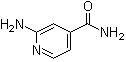 structure of CAS# 13538-42-6, 2-Amino-4-pyridinecarboxamide;2-Aminoisonicotinamide; NSC 522597