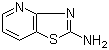 噻唑并[4,5-b]吡啶-2-胺分子结构 (CAS 13575-41-2)
