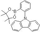 结构式 CAS# 1357634-60-6, 9-[2-(4,4,5,5-四甲基-1,3,2-二氧杂环戊硼烷-2-基)苯基]-9H-咔唑