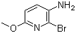 结构式 CAS# 135795-46-9, 3-氨基-2-溴-6-甲氧基吡啶
