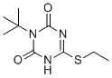结构式 CAS# 1360105-53-8, 3-(叔-丁基)-6-(乙硫基)-1,3,5-三嗪-2,4(1H,3H)-二酮
