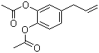 结构式 CAS# 13620-82-1, 4-烯丙基邻苯二酚二乙酸盐