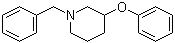 结构式 CAS# 136421-63-1, 3-苯氧基-1-苄基哌啶