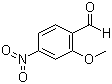 structure of CAS# 136507-15-8, 2-Methoxy-4-nitrobenzaldehyde
