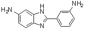 结构式 CAS# 13676-49-8, 2-(3-氨基苯基)-1H-苯并咪唑-6-胺