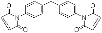 结构式 CAS# 13676-54-5, N,N'-(4,4'-亚甲基二苯基)双马来酰亚胺