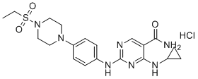 结构式 CAS# 1369761-01-2, 赛度替尼盐酸盐