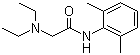 结构式 CAS# 137-58-6, 利多卡因; N-二乙基乙酰基-2,6-二甲基苯胺