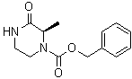 structure of CAS# 1373232-19-9, (R)-Benzyl 2-methyl-3-oxopiperazine-1-carboxylate
