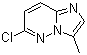 结构式 CAS# 137384-48-6, 6-氯-3-甲基咪唑并[1,2-b]哒嗪