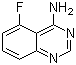 结构式 CAS# 137553-48-1, 4-氨基-5-氟喹唑啉