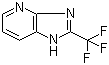 结构式 CAS# 13797-63-2, 2-三氟甲基-1H-咪唑并[4,5-b]吡啶