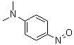structure of CAS# 138-89-6, 4-(Dimethylamino)nitrosobenzene;4-Nitroso-N,N-dimethylaniline; Accelerine; N,N-Dimethyl-4-nitrosoaniline; N,N-Dimethyl-p-nitrosoaniline; NDMA; NSC 2775; Ultra Brilliant Blue P; p-(Dimethylamino)nitrosobenzene; p-(N,N-Dimethylamino)nitrosobenzene; p-NDMA; p-Nitroso-N,N-dimethylaniline
