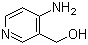 结构式 CAS# 138116-34-4, 4-氨基吡啶-3-甲醇