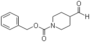 结构式 CAS# 138163-08-3, 4-甲酰基哌啶-1-甲酸苄酯