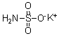 结构式 CAS# 13823-50-2, 氨基磺酸钾